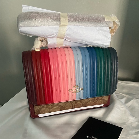 Coach Handbags - 🎊🌈HOST PICK🎊🌈Coach Klare Crossbody with Ombré Quilting